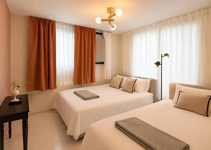 Newly Opened, Free Parking, Elevator, Bedding, 50-inch Tv, Netflix, Yeonsinnae Station Lines 3,6,gtx-a Seúl