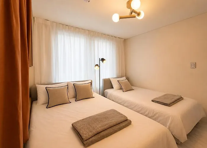 Apartamento Newly Opened, Free Parking, Elevator, Bedding, 50-inch Tv, Netflix, Yeonsinnae Station Lines 3,6,gtx-a Seúl