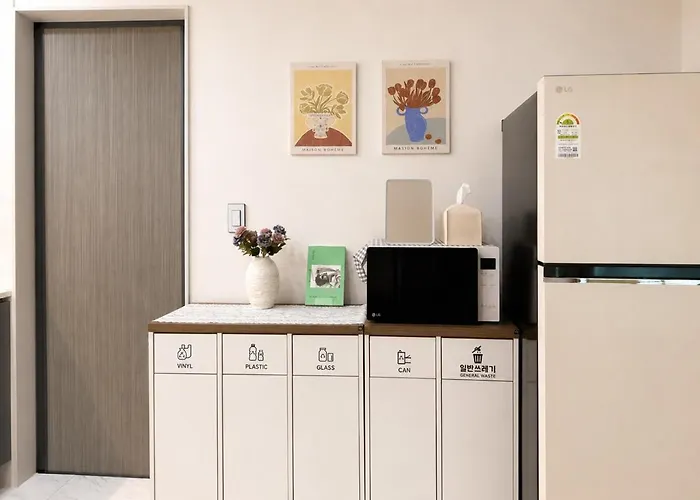 Apartamento Newly Opened, Free Parking, Elevator, Bedding, 50-inch Tv, Netflix, Yeonsinnae Station Lines 3,6,gtx-a Seúl